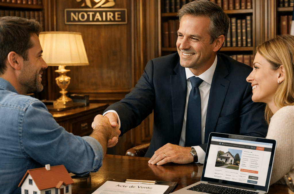 Comment vendre rapidement un bien immobilier en étude notariale ?