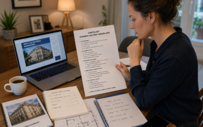 Checklist pour préparer sa première enchère immobilière
